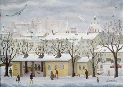 På Salzach-floden af Regine Dapra