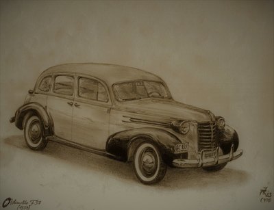 Oldsmobile 1937 af Jörg-Peter Rabe