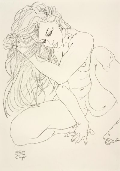 Smuk pige af Gunter Langer