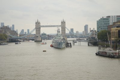 London Bridge over Themsen i hjertet af London af Albert Mansour