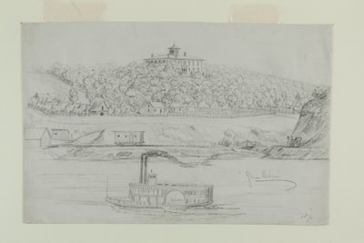 Pencil Drawing Glen Eden af A.B. Greene af A.B. Greene