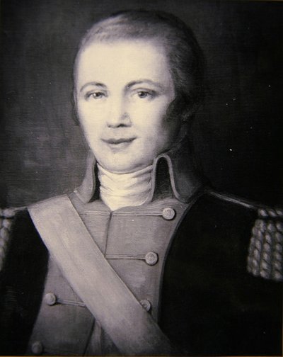Major Samuel Nicholas (litho) af A.M. (after) Kosinsky