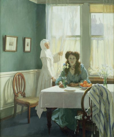 Interiør af et religiøst hus af A.M. Mitchell