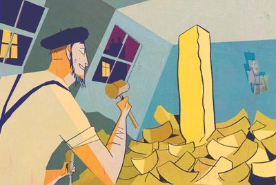 Pommes frites, 2010 af A.Richard Allen