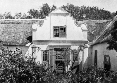 Pearl Valley skolehus, Sydafrika, 1931. af A. Elliot