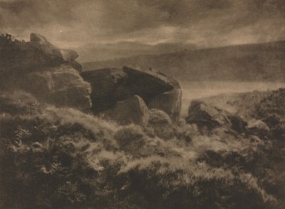 Kameraarbejde: Regn fra bakkerne af A. Horsley Hinton