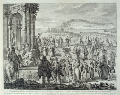 Janus procession, 1764 af A. J. De Fehrt