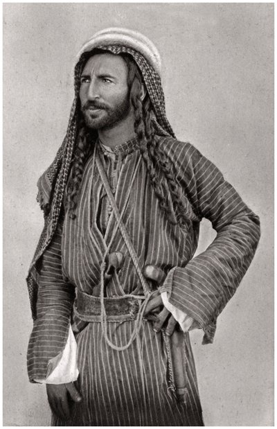 En beduin fra ørkenen, Irak, 1925 af A. Kerim
