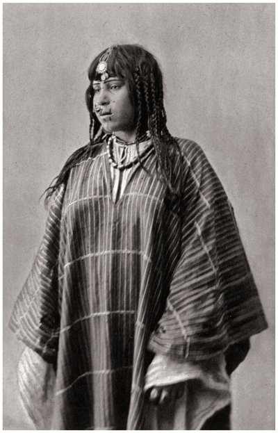 En beduinsk kone, Irak, 1925. af A. Kerim