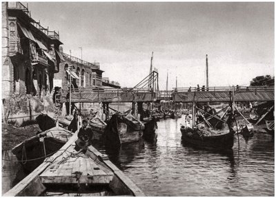 Whiteley Bridge, Ashar Creek, Basra, Irak, 1925 af A. Kerim