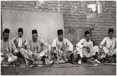 Tyrkiske pengevekslere, Bagdad, Irak, 1925 af A. Kerim
