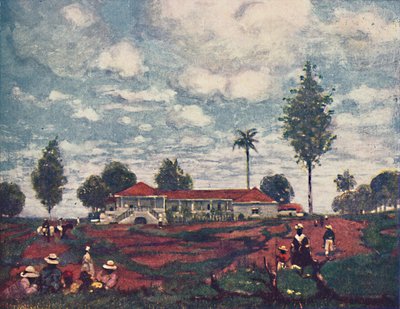 Kaffegården, 1916 af A. S. Forrest