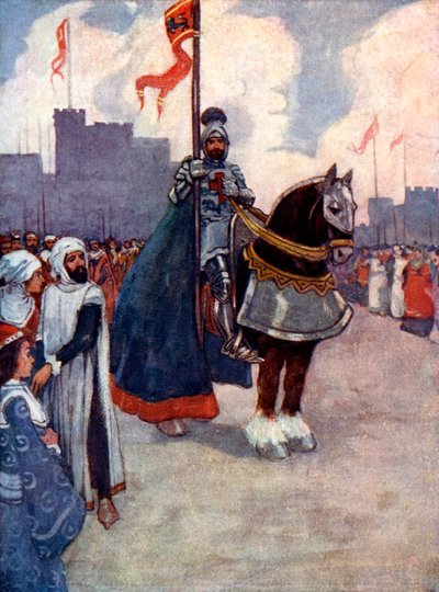Richard rejste til Palæstina, 1190, 1905. af A. S. Forrest