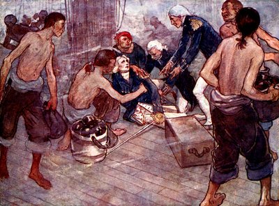 De har endelig gjort det for mig, Hardy, sagde Nelson, 1805, 1905. af A. S. Forrest