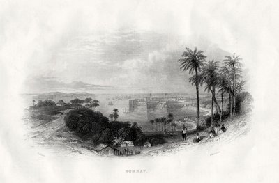 Bombay, Indien, 1860 af A. Willmore