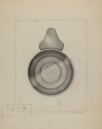 Tin Porringer af A. Zaidenberg