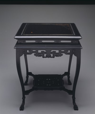 Bord, ca. 1880 (træ og indlæg) af A. and H. Lejambre