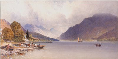 Molen ved Luss, Loch Lomond af Aaron Edwin Penley