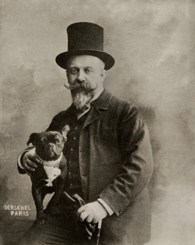 Portræt af forfatteren Henri Gauthier , Villars (foto) af Aaron Gerschel