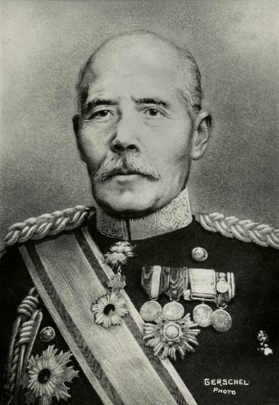 Portræt af general Tamemoto Kuroki (foto) af Aaron Gerschel