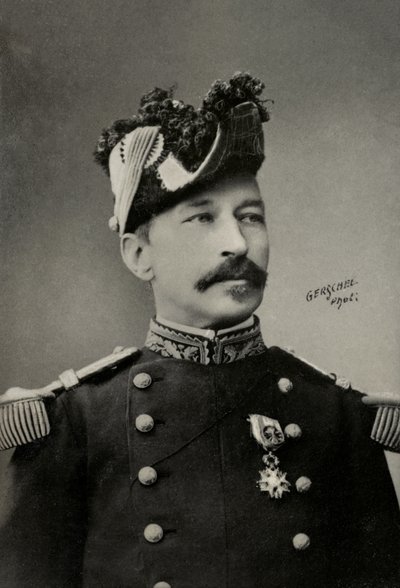 Portræt af general Andre Louis (foto) af Aaron Gerschel