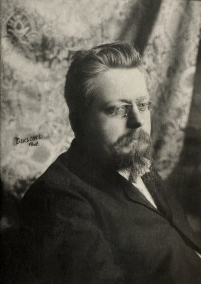 Portræt af den franske maler Charles Lucien Leandre ( 1862 af Aaron Gerschel