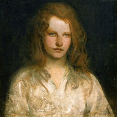 Margaret Mackittrick, c.1903 (olie på lærred) af Abbott Handerson Thayer