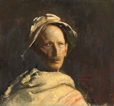 Selvportræt, 1919. af Abbott Handerson Thayer