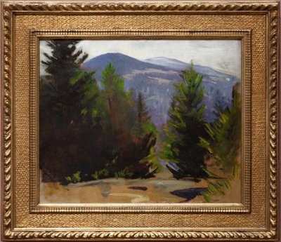 Skitse af Monadnock-bjerget af Abbott Handerson Thayer