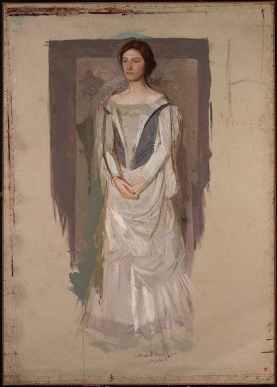 Stående kvinde af Abbott Handerson Thayer