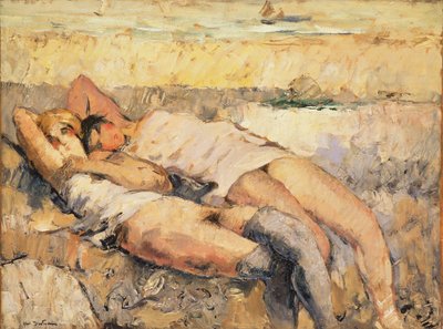 To venner, ca. 1925 af Abel Bertram