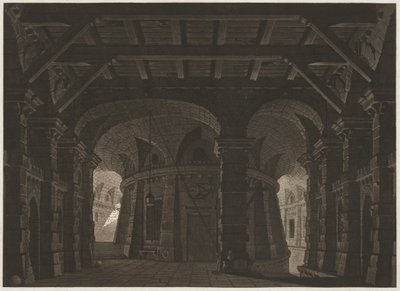 Underjordisk fængsel for scenen af Abel Schlicht