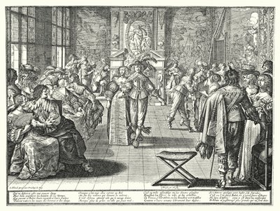 Bolden (gravering) af Abraham (after) Bosse