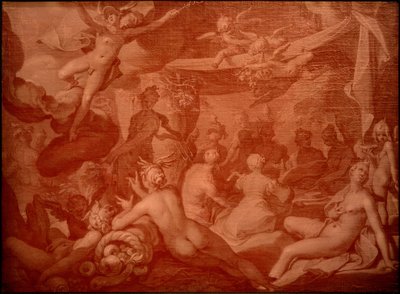 gudernes fest af Abraham Bloemaert