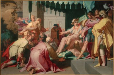 Josef og hans brødre af Abraham Bloemaert
