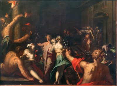Judith viser hovedet af Holofernes af Abraham Bloemaert