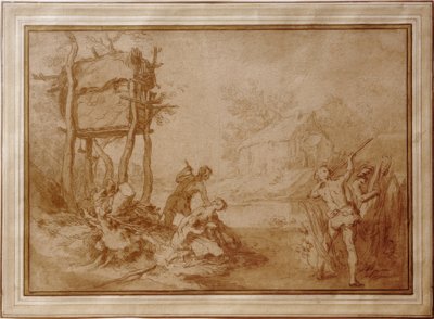 Latona og de lykiske bønder af Abraham Bloemaert