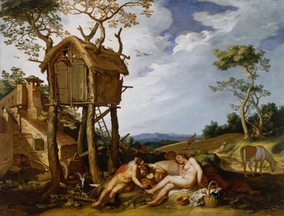 Lignelsen om hveden og agernet af Abraham Bloemaert