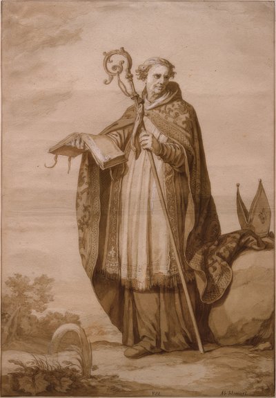 Sankt Engelmundus af Abraham Bloemaert