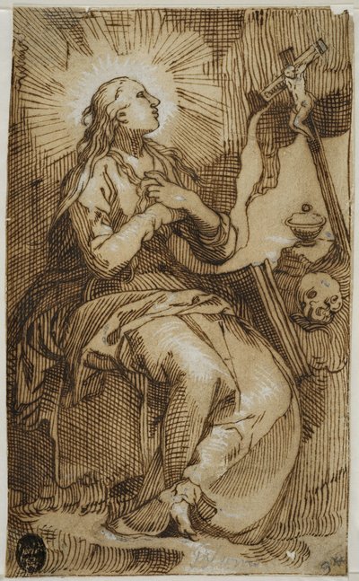 Sankt Maria Magdalena af Abraham Bloemaert