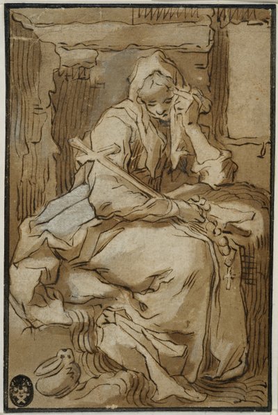 Den hellige Thais af Abraham Bloemaert