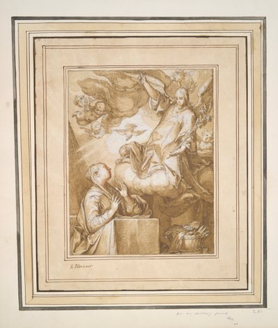 Bebudelsen af Abraham Bloemaert