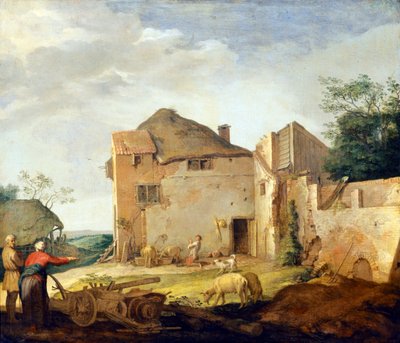 Den fortabte søn som en svineflok af Abraham Bloemaert