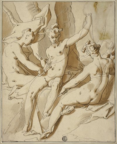 De tre skæbner af Abraham Bloemaert