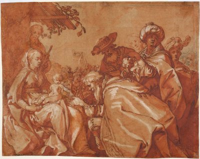 Tilbedelsen af magi af Abraham Bloemaert