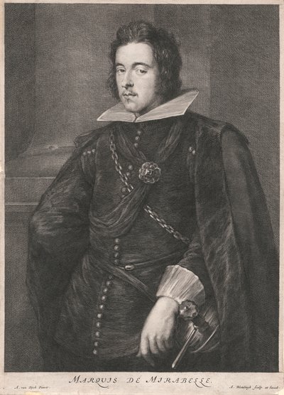 Marquis de Mirabelle af Abraham Blooteling