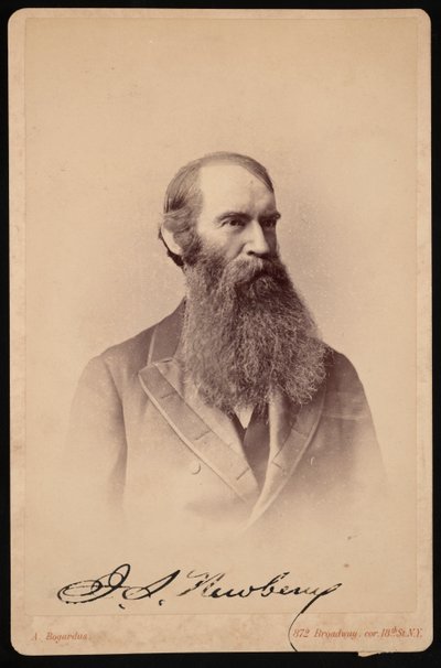 Portræt af John Strong Newberry 1822-1892, mellem 1876 og 1887. af Abraham Bogardus
