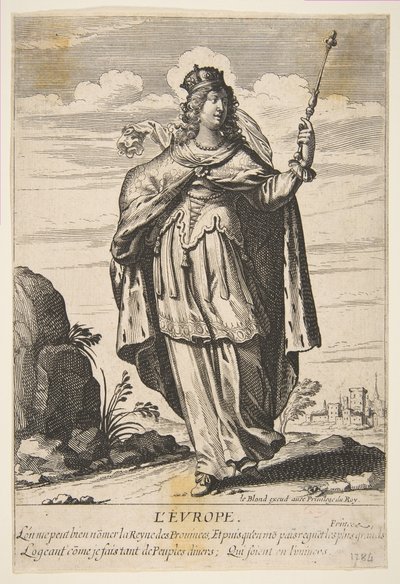 Europa, midten til slutningen af det 17. århundrede. af Abraham Bosse