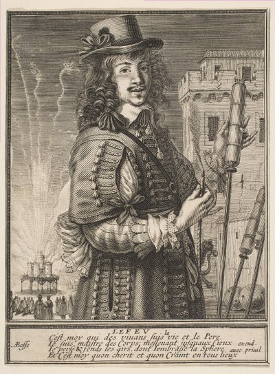 Brand, ca. 1630. af Abraham Bosse