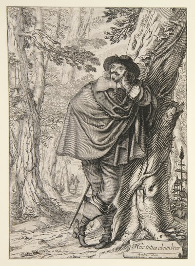 James Howell, frontispice til hans Dendrologie ou le Forest de Dordonne af Abraham Bosse